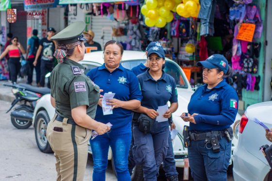 SSP realiza capacitación a policías municipales de Cintalapa de Figueroa