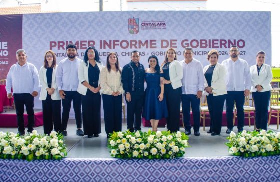 Primer informe de gobierno municipal, Cintalapa Chiapas