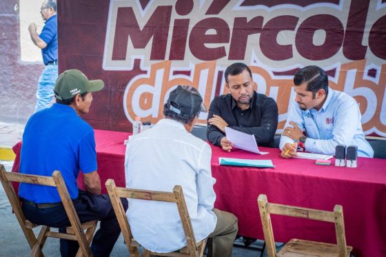 Muchas gracias por acompañarme en este Primer Miércoles del Pueblo