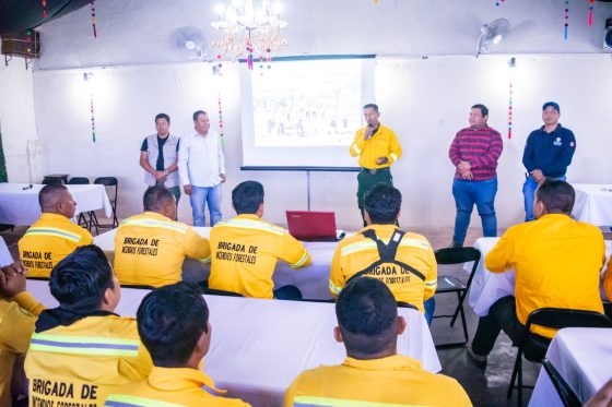 LA GERENCIA DE CUENCAS HIDROGRÁFICAS COORDINA CURSO DE CAPACITACIÓN A COMBATIENTES DEL FUEGO EN CINTALAPA