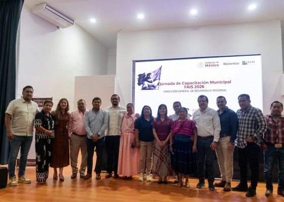 ASISTE PRESIDENTA MUNICIPAL DE CINTALAPA A JORNADA DE CAPACITACIÓN 2026 “FONDO DE APORTACIONES PARA LA INFRAESTRUCTURA SOCIAL