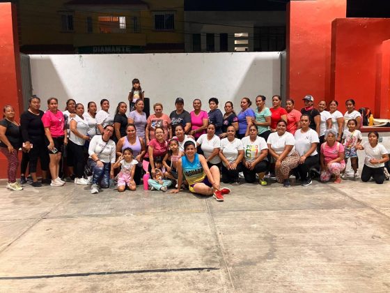 #CINTALAPA || EXITOSO INICIO DE ZUMBA BAILE EN EL DOMO DE SANTO DOMINGO