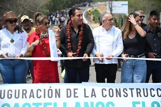 GOBERNADOR EDUARDO RAMÍREZ INAUGURA TRAMO CARRETERO EN ZONA INDÍGENA DE CINTALAPA