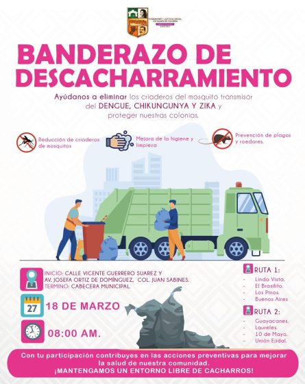 #CINTALAPA || PRÓXIMA CAMPAÑA DE DESCACHARRAMIENTO